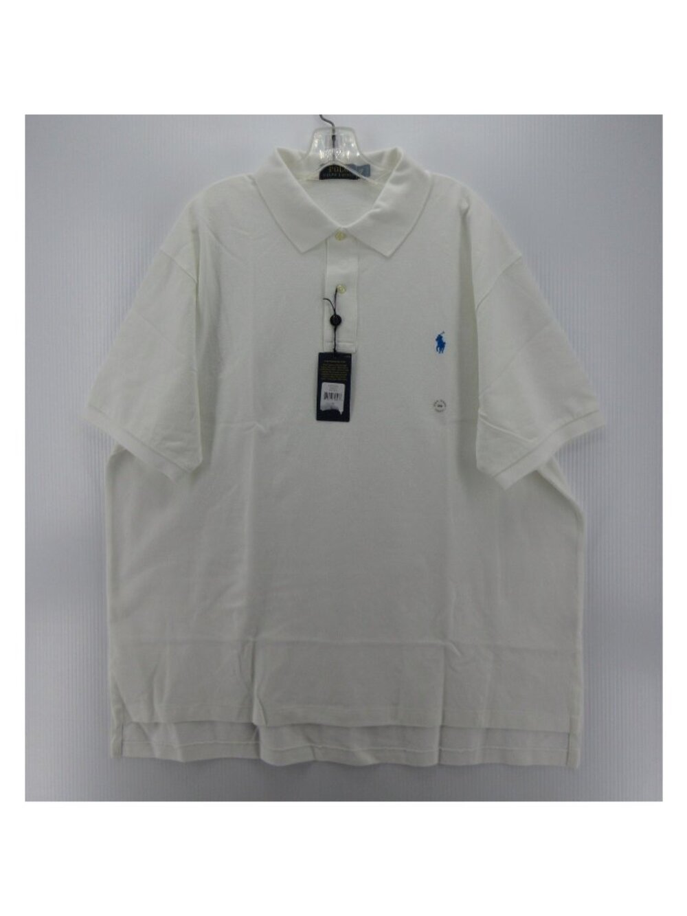 Polo Ralph Lauren Polo Shirt 2XB Big White Pullover Classic Pony Logo